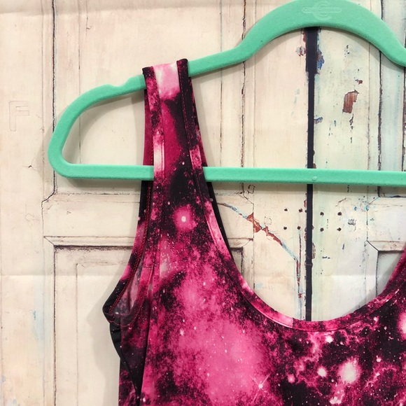 Soft Pink and Black Dress - Picture 3 of 5